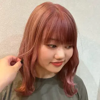 カラー powderhair_luminity所属・矢澤涼夏 モデル募集中のヘアスタイル