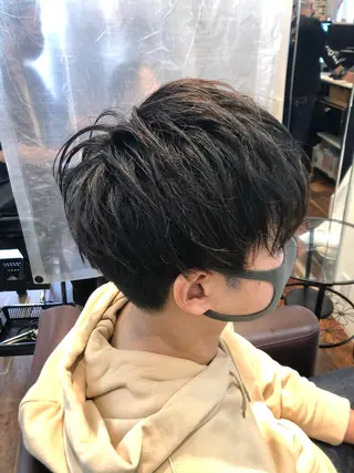 ショート メンズ 岩谷 愛依のヘアスタイル