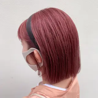 ショート カラー ヘアアレンジ 〽️magico/ ウルフDaiki〽️のヘアスタイル