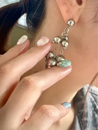 ショート m kaori𓃟のネイルデザイン