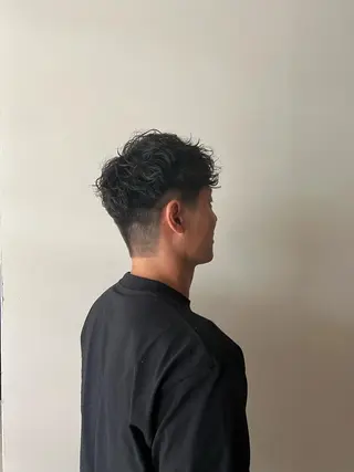 パーマ メンズ 久保 美空のヘアスタイル