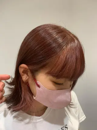 ミディアム カラー ㅤㅤㅤㅤㅤㅤㅤㅤㅤㅤ 彩衣のヘアスタイル