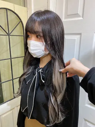 ロング カラー uros.所属・メンズパーマ/ エクステ🌞セナのヘアスタイル