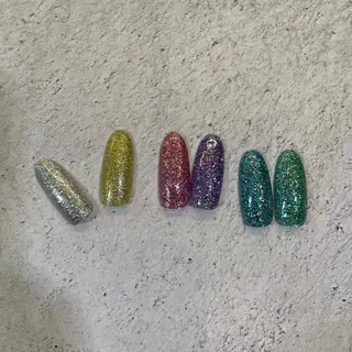 ネイル LUNI（シェアサロンHeartSpace内）所属・LUNI 久屋大通 ˚✧₊⁎/ yuriのネイルデザイン