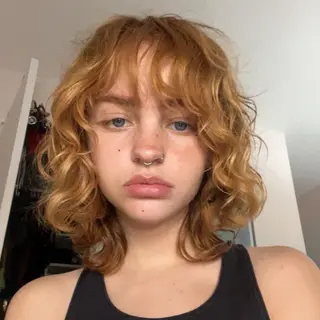 パーマ ⭐️透明感カラー🤎 チサ🧤のヘアスタイル