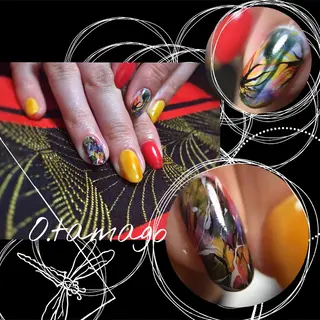 ネイル ARTスクールサロン お・タマゴのネイルデザイン