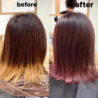 ミディアム 韓国レイヤーカット★ 小林大樹のヘアスタイル