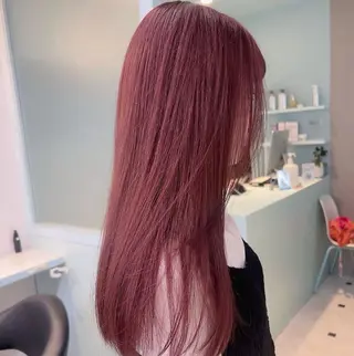 ロング カラー 🎀愛されピンク ラベンダー💜ゆいのヘアスタイル