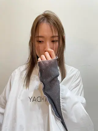 ミディアム be.perch所属・山口 朔弥のヘアスタイル