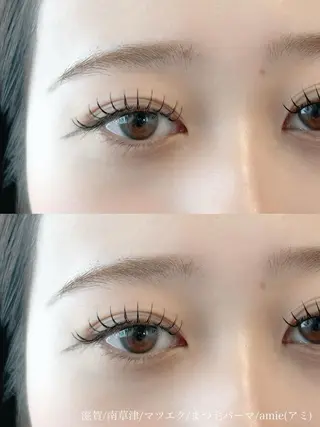 マツエク・マツパ amie eyelashのマツエク・マツパデザイン