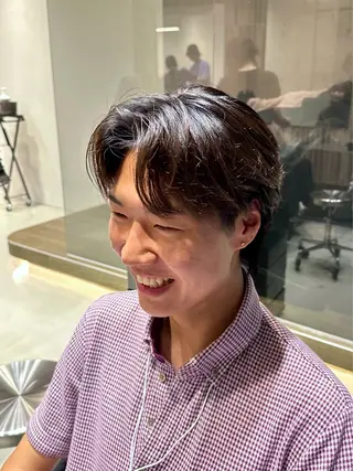 ミディアム メンズ 横浜/ボブ/ ショート/はやとのヘアスタイル