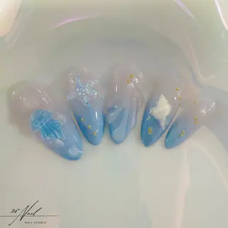 ミディアム 28ネイル フェンのネイルデザイン