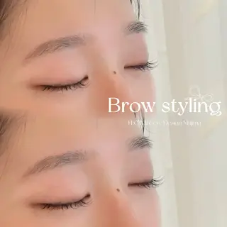 アイブロウ Flower.eye Design所属・majima tomomiのマツエク・マツパデザイン