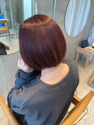 ショート カラー レイヤーカット🎀 kanaのヘアスタイル
