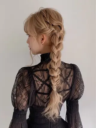 ヘアアレンジ RYONA/大阪/ 韓国風レイヤー🎀のヘアスタイル