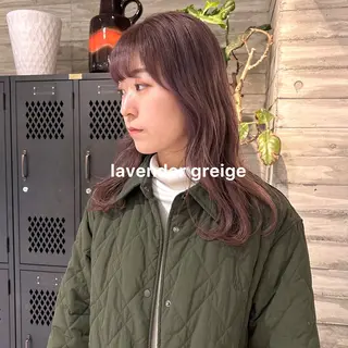 カラー 暖色カラー推し/ トヤエリコのヘアスタイル