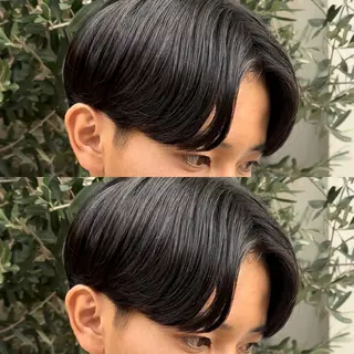 ミディアム パーマ メンズ 年間2000名担当◎ パーマ職人/仲原佑樹のヘアスタイル