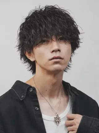 ショート パーマ メンズ 11.12月限定割引 fifth前比嘉💥のヘアスタイル