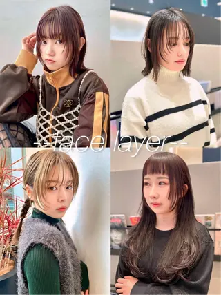 ロング カラー BELLA/天王寺/ 似合わせ/木浦心のヘアスタイル