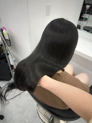 ロング カラー パーマ ヘアアレンジ メンズ キッズ ♥️韓国ヘア レイヤー♥️ゆりのヘアスタイル