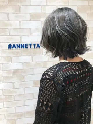 ミディアム カラー ケンジアネッタ Men'sのヘアスタイル