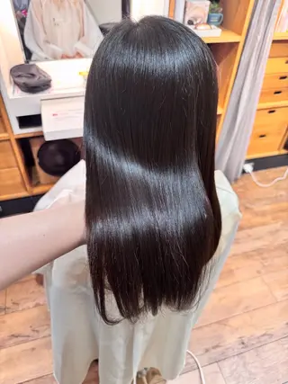 セミロング 南 怜奈のヘアスタイル