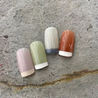 ネイル Ray. ／綺麗目ニュアンスのネイルデザイン