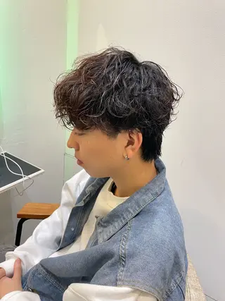 ショート パーマ ヘアアレンジ メンズ 🔥メンズ特化🔥 木村 祐太のヘアスタイル