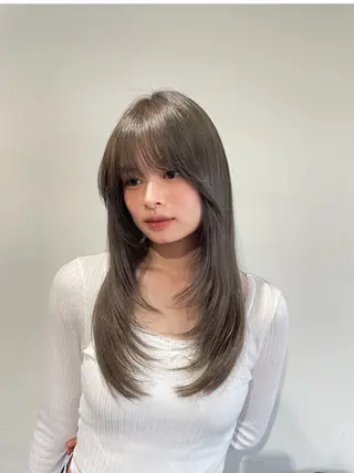 ロング カラー sora/レイヤー/ 似合わせカット🎀のヘアスタイル
