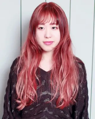 ロング カラー 大西 カズマのヘアスタイル