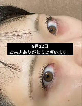 パーマ luana所属・ネイルとまつ毛パーマ 束感仕上げ💕環奈のマツエク・マツパデザイン