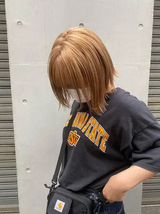 カラー qpula所属・qpula misuzuのヘアスタイル