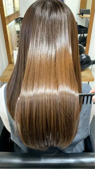 ロング 平 一裕のヘアスタイル