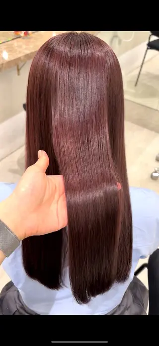 カラー i.Tokyo所属・透明感カラー/艶髪/ 渋谷/ゆうな🤍のヘアスタイル