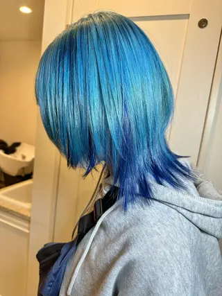 ミディアム 🍀ケアブリーチ カラー🍀坂井のヘアスタイル