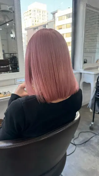 ショート SALOWIN札幌大通り所属・札幌ブリーチカラー/ ダブルカラー/ドイのヘアスタイル