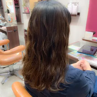 ロング 中川 湖稀のヘアスタイル