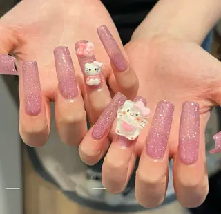 ネイル 長さ出し専門パーツ jenniferのネイルデザイン