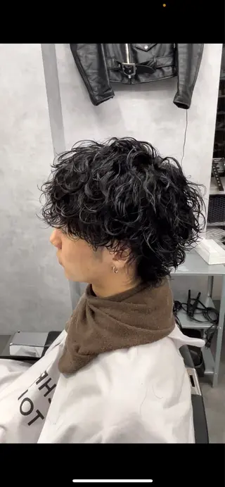 パーマ 🎉黒岩 蓮🎉のヘアスタイル