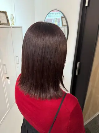 ミディアム MAHO/透明感カラ ー/髪質改善🍒のヘアスタイル