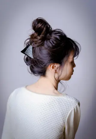 ミディアム カラー パーマ salon m ni サロンマーニ所属・久保田 一のヘアスタイル