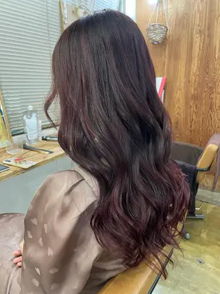 セミロング カラー 💎髪質改善💎 デザイナーshinのヘアスタイル
