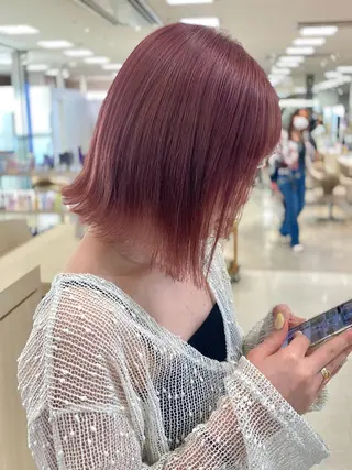 ショート カラー 銀座/ハイライト特化 🌿ブリーチ/片山のヘアスタイル