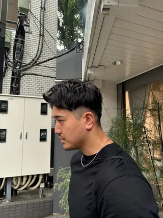 ショート メンズ men's/perm colorDaijuのヘアスタイル