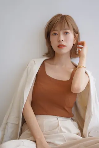 ショート カラー モリシュンスケ /レイヤー/髪質改善のヘアスタイル