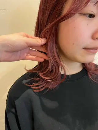 ミディアム カラー AKALA HAIR所属・AKALA HAIR 西宮店 Juriのヘアスタイル