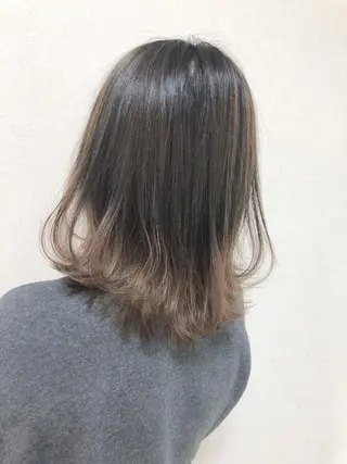 ミディアム 竹嶋 興樹のヘアスタイル