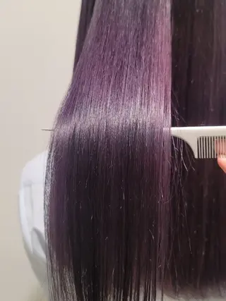 セミロング カラー 無料カットモデル/ セット/COCOKAのヘアスタイル