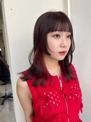 ロング カラー Côte所属・ショート/ボブカット ゆい/Côte表参道のヘアスタイル