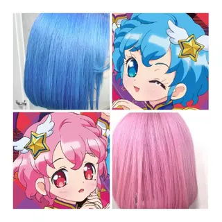 カラー GARU-ガル-所属・TSUNO🦖 派手髪/オタク美容師のヘアスタイル